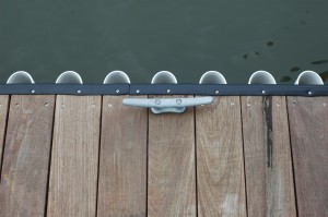 new cleats on ipe floating dock