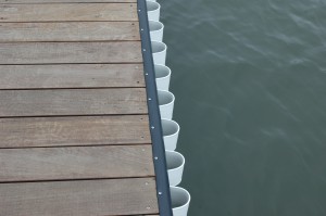 rub rail and wave guard